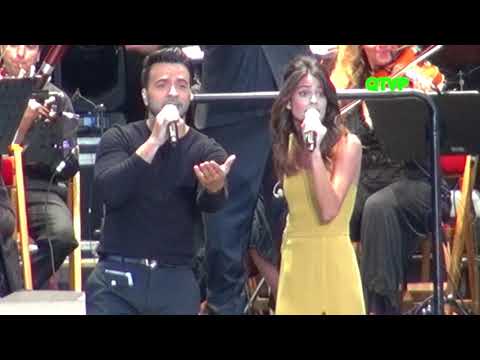 Luis Fonsi y Tini Stoessel  "Echame la culpa" Festival Únicos 2018