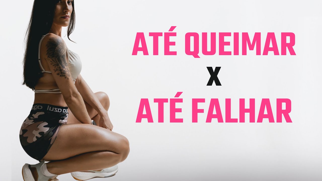 Treinar até a FALHA ou até QUEIMAR? Saiba o que é melhor para GANHAR MÚSCULO