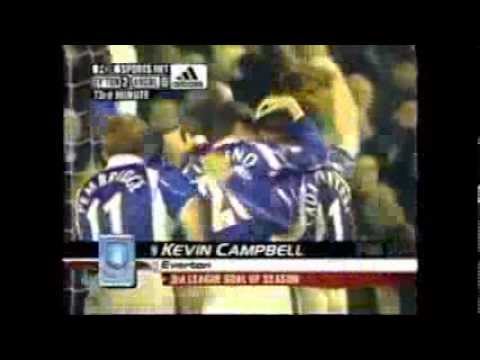 Everton 2-0 Arsenal 2000/01