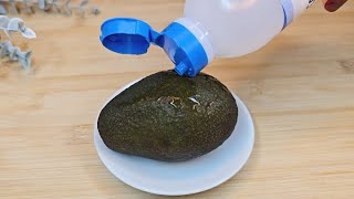Just Pour Alcohol on the Avocado  and You'll Never Suffer Again. 😱