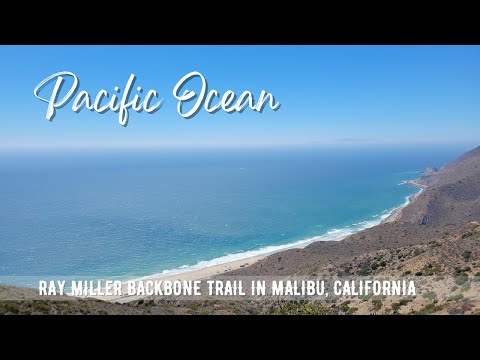 Hiking CALIFORNIA : Ray Miller Backbone Trail | Point Mugu State Park | Pacific Ocean | 4K