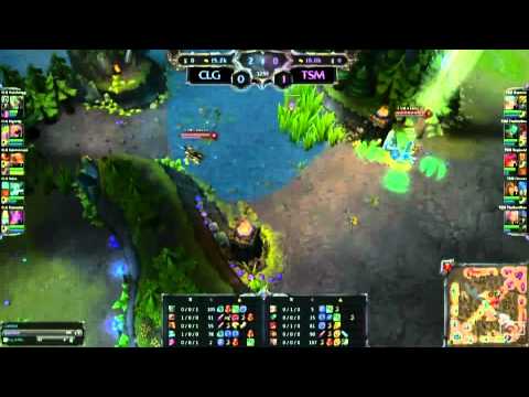 Counter Logic Gaming vs Team SoloMid League of Legends IEM Gamescom