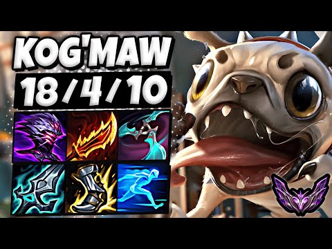 KogMaw vs Jhin [ ADC ] Lol Korea Master Patch 25.12