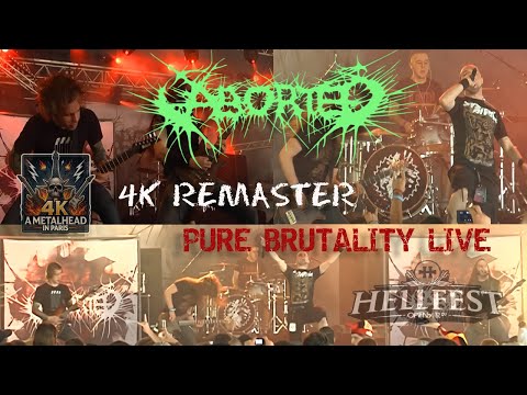 ABORTED – Ophiolatry on a Hemocite Platter | Live @ Hellfest 2009 [4K Brutal Remaster]