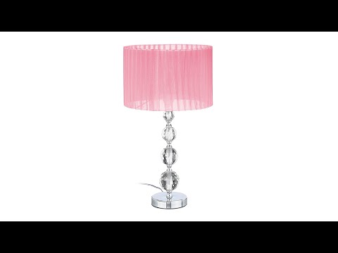 Tischlampe Kristall in Rosa kaufen | home24