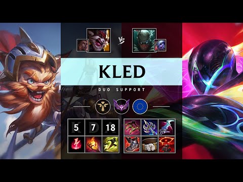 Kled Support vs Pyke - EUW Master Patch 25.16