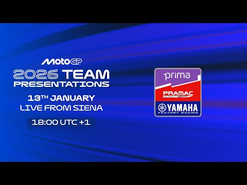 Prima Pramac Yamaha | 2026 MotoGP Team Presentations Live Show