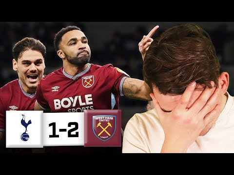 (EXPLOSIVE RANT) TOTTENHAM BOTTLE IT! EMBARRASSING PERFORMANCE! Tottenham 1-2 West Ham