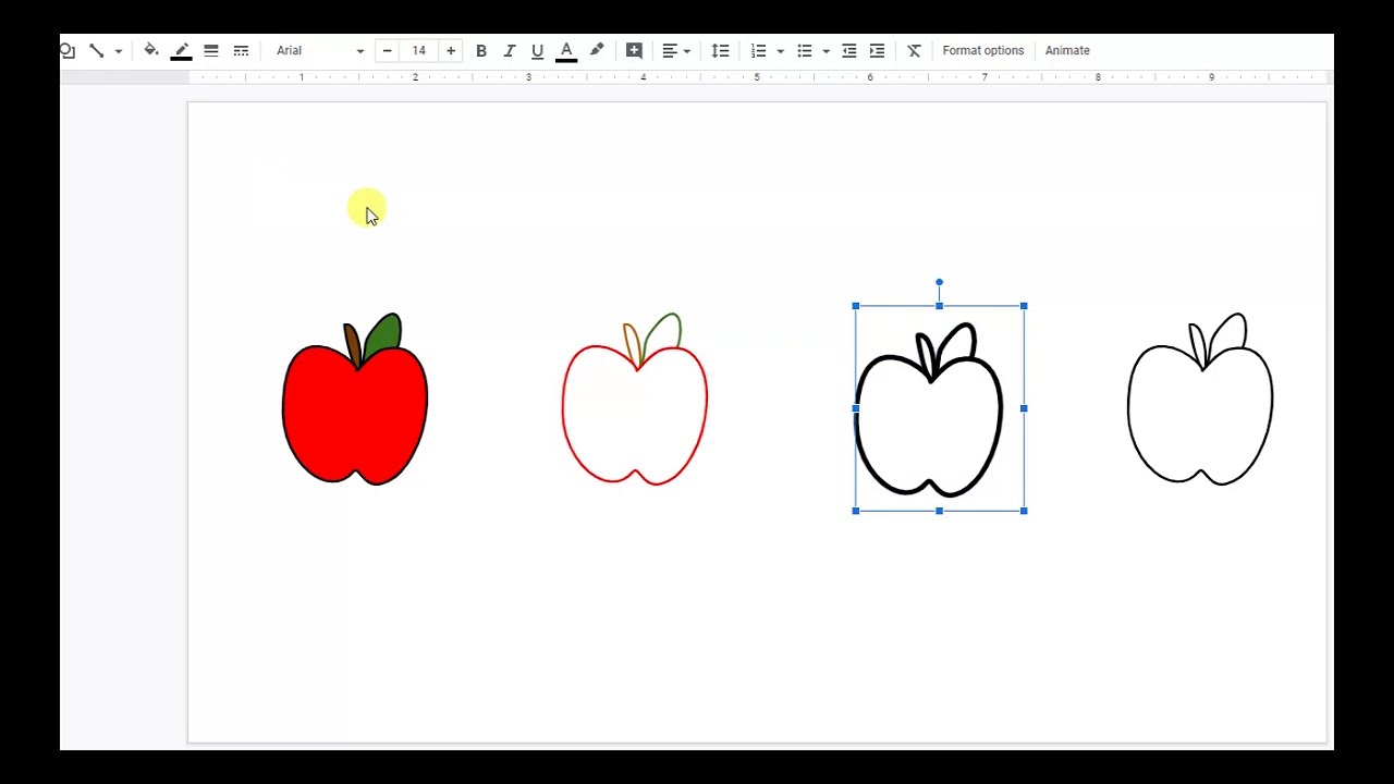 Back to School Editable Clip Art for Google Slides