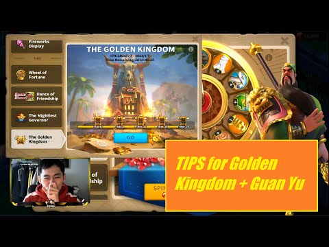 Rise Of Kingdoms - Guan Yu +  Golden Kingdom ! Short Stream straight into topic