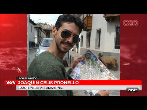 C20N | POR EL MUNDO CON SU SAXOFON -  JOAQUIN CELIS PRONELLO