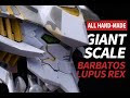 I MADE A GIANT SCALE GUNDAM BARBATOS ALL BY HAND