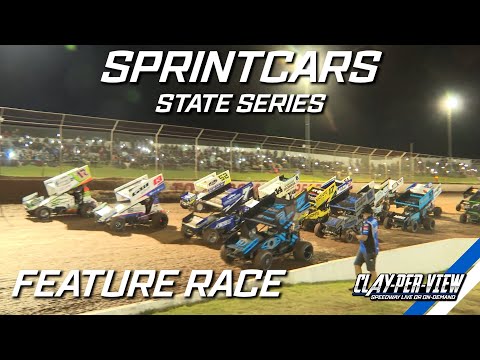 Sprintcars | State Series QLD/NSW - Toowoomba - 9th Jan 2022 | ClayPerView Highlights