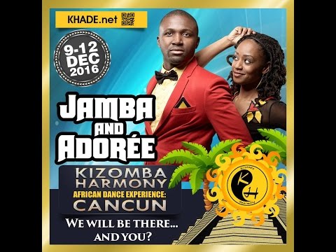 Kizomba Harmony African Dance Experience 2016 Jamba and Adoree Social Semba Demo