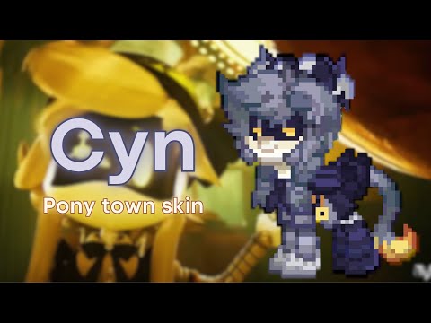 ⌚️) Cyn MURDER DRONES : [ pony town skin ]