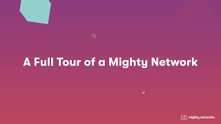 Mighty Networks video