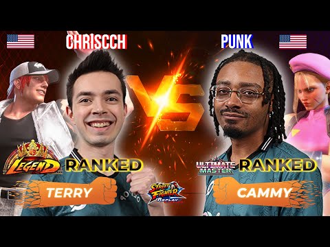 SF6 ✊ CHRISCCH (Terry) vs PUNK (Cammy) ✊ High Level Gameplay