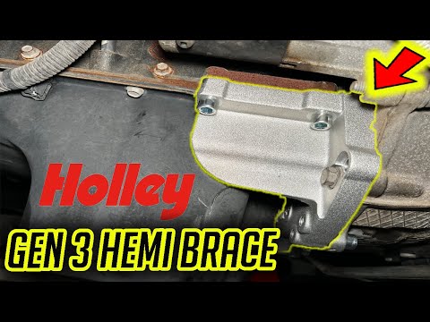 HOLLEY LOWER STRUCTURE SUPPORT FOR GEN III HEMI ENGINES AND TRANSMISSIONS