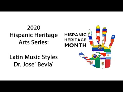 Hispanic Heritage Arts Series - Latin Music Styles