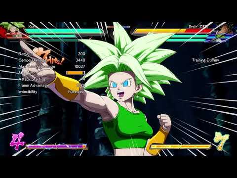 DBFZ - Z-Change Base Goku Combo #1