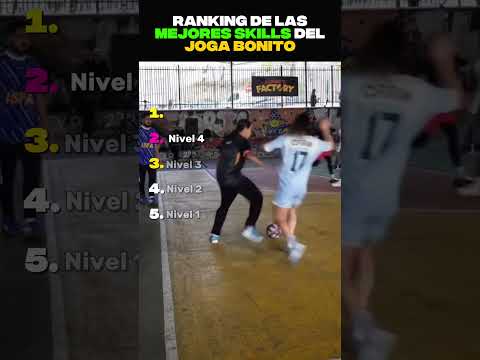 RANKING DE LAS MEJORES SKILLS DEL JOGA BONITO😂  #fútbol