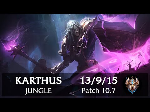 Karthus Jungle vs Warwick | Pinoy Challenger Replay Patch 10.7
