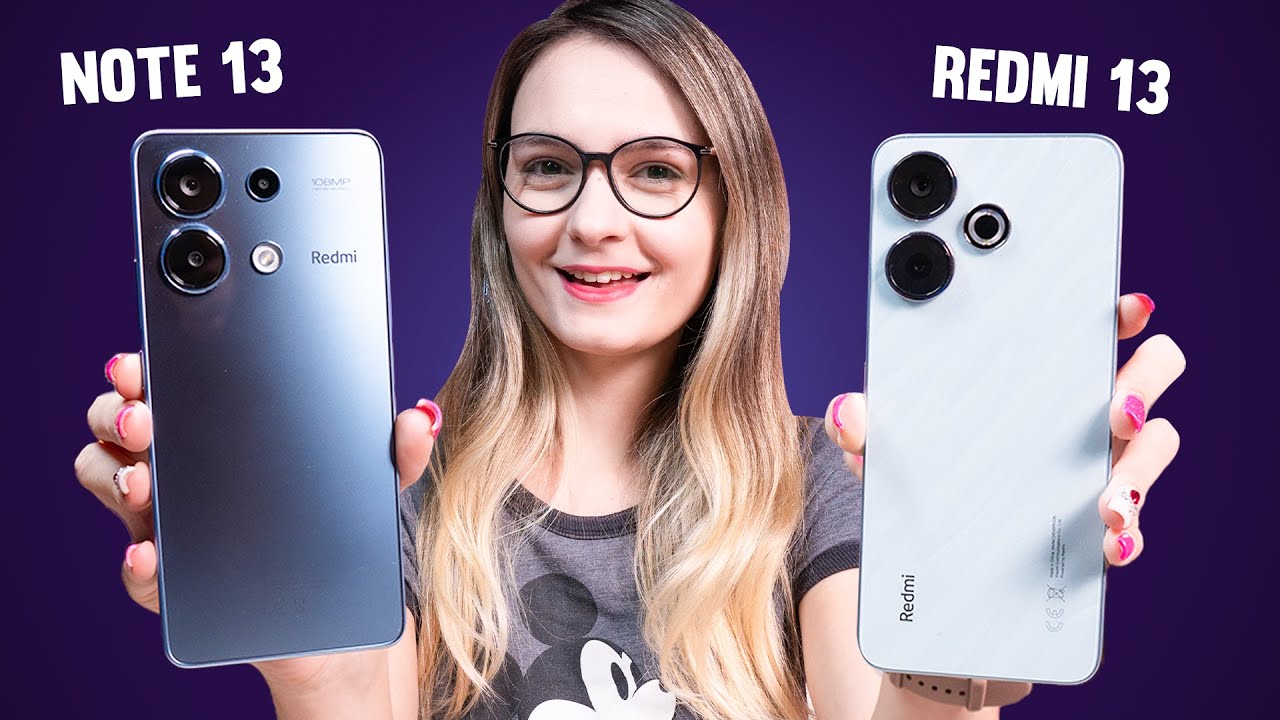 Redmi Note 13 vs Redmi 13! QUAL é o MELHOR pra VOCÊ? Comparativo!