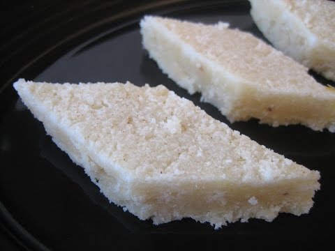 Recipe - Rava barfi