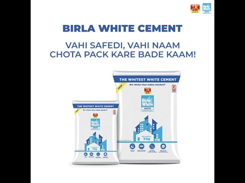 Birla white portland cement, 50 kg