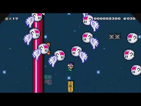 GALAXY [don't move / B+down] by Lololuigi - Super Mario Maker 2 - No Commentary 1bx