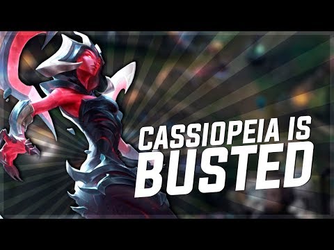 HAVING SOME FUN WITH BOT LANE CASSIOPEIA! [FULL ENGLISH VIDEO]