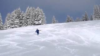 preview picture of video 'Skitour mit Hund auf´s Feichteck'