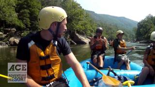 preview picture of video 'A Day in the Life: Raft Guide Training at ACE Adventure Resort'