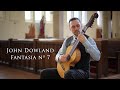 John Dowland Fantasia No 7 On 7 String Guitar