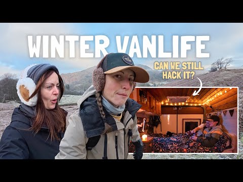 The best (and toughest?) place to winter van life in England...