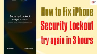 How to Unlock iPhone Unavailable/ Security Lockout Try Again in 3 Hours (with or without a Computer)