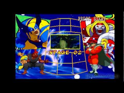 marvel super heroes vs street fighter psx rom