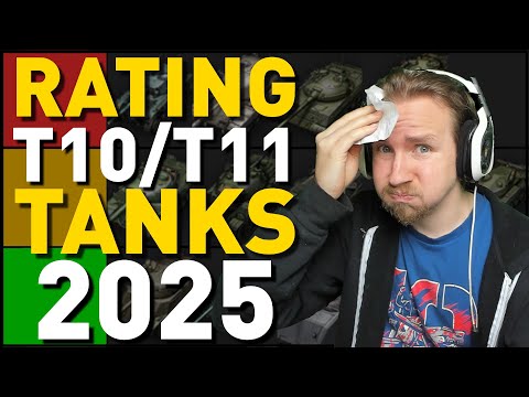 Rating ALL Tier 11 and 10 Tanks in World of Tanks!