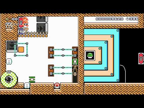 Super Mario Maker - Look Again Puzzle