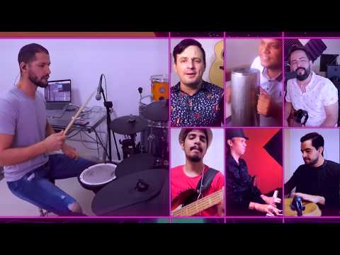 Tocando CARIÑO MIO de Chyno Miranda con Mau y Ricky en mi DRUMS