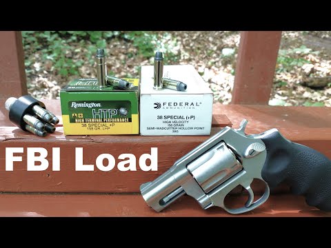 Snub Nose Battle of the FBI Loads - Remington HTP VS Federal 38G