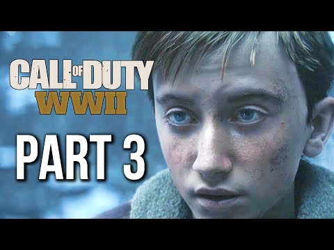 Call of Duty WW2 Gameplay Walkthrough Part 3 - STRONGHOLD (no commentary) CAMPAIGN