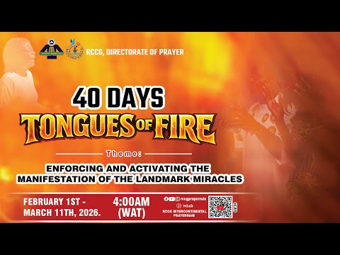 DAY - TWENTY FOUR TONGUES OF FIRE || PRAYERRAIN LIVE || 24TH FEBRUARY, 2026