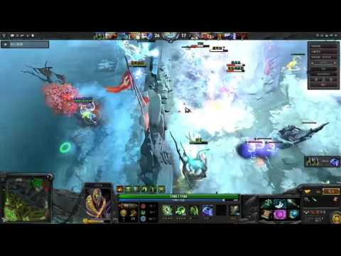 Dota 2: a confused fight 5v5