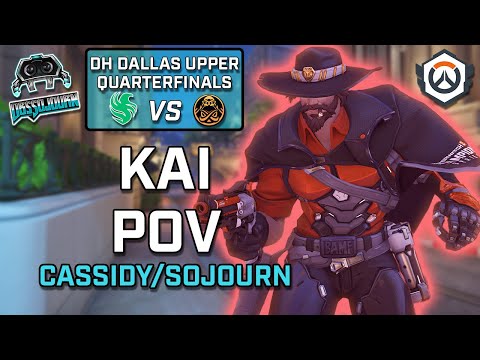 [Kai POV] Team Falcons vs ENCE - Upper Quarterfinals - DH Dallas OWCS