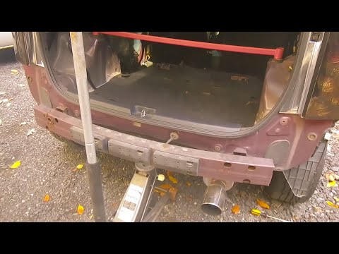 Scion xB rear bumper removal | Lenin's World #scionxb #deathbx #leninsworld