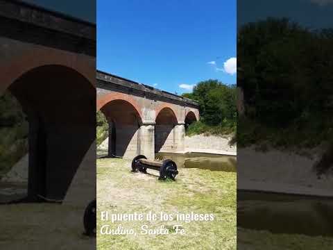 El puente de los Ingleses. Andino, Santa Fe. #puente #ferrocarril #río #argentina #turismo #shorts