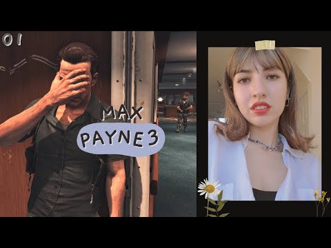 ✧1st Playthrough of *MAX PAYNE 3* 🔫 Max is *BALD* in this??? //part 1
