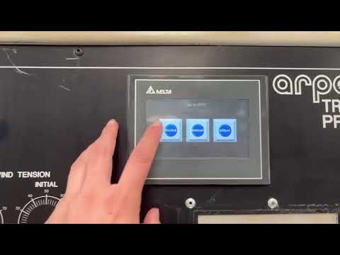 Arpeco Tracker Premier Die Cutter 13'' #2373 from gb Flexo Equipment