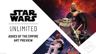 Star Wars: Unlimited – Ashes of the Empire Art Feature